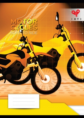 Caiet A5, 48 file, dictando, 70g/mp, diverse modele, Exte